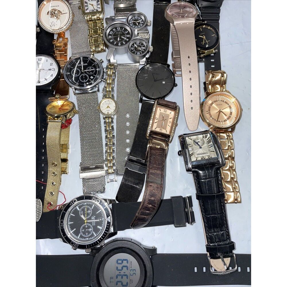 Wholesale Watches Diesel Timex MK Guess Versace Fossil Coach AX Qty 56 Sku LAN60 - Picture 10 of 13